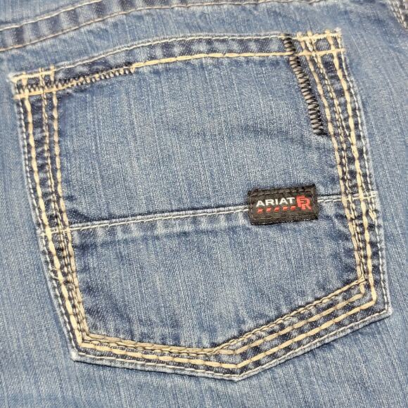 Ariat Low Rise M4 Boot Medium Wash Denim Jeans - Size 44 X 30 - Picture 6 of 9